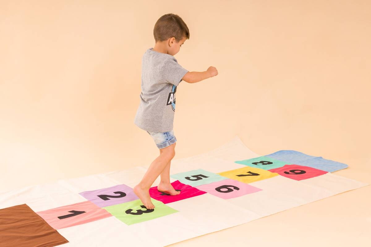 amarelinha em patchwork