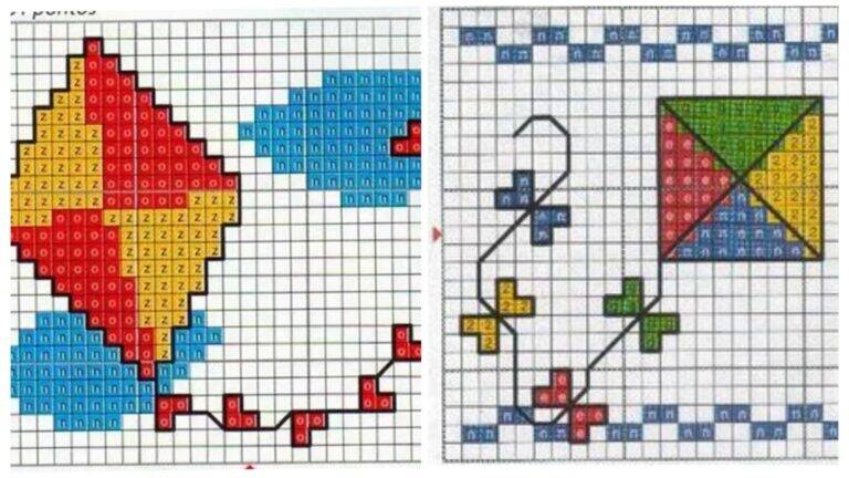 Pipas em Ponto Cruz: Coloque Essa Brincadeira No Artesanato!