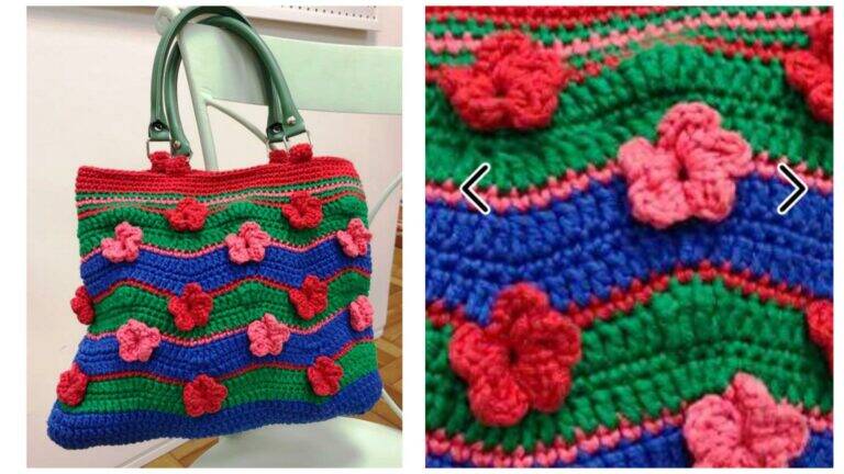 Bolsa de Crochê com Flores: Dicas para um Design Feminino e Elegante