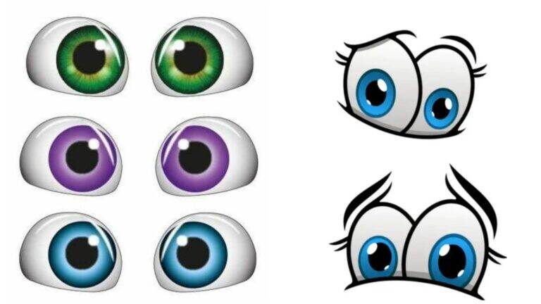 20 Moldes de Olhos para IMPRIMIR: Os Melhores Modelos