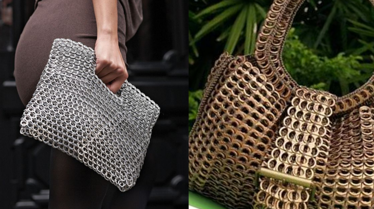 Ideias de Bolsas Incríveis Feitas com Lacre de Latinha
