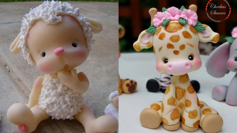 Ideias Fofíssimas de Bichinhos em Biscuit para Decorar Quarto Infantil