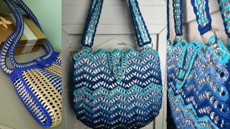 Como Fazer Lindas Bolsas Utilizando Lacres de Latinha e Ganhar Muito Dinheiro!