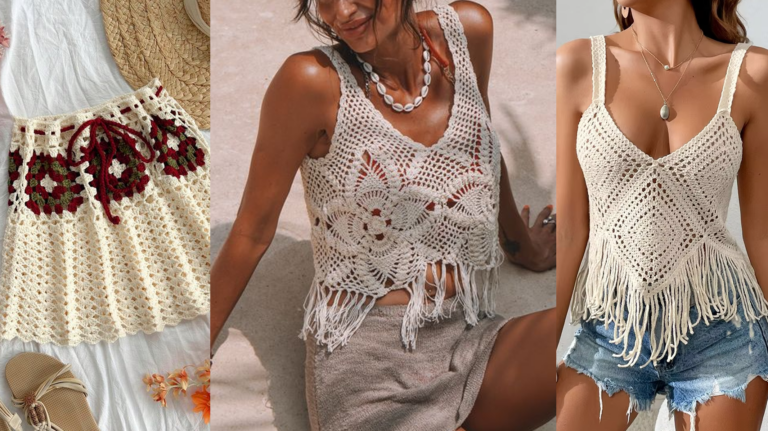 Moda: 20 Peças em Crochê de Luxo para Lucrar Muito no Verão de 2024!