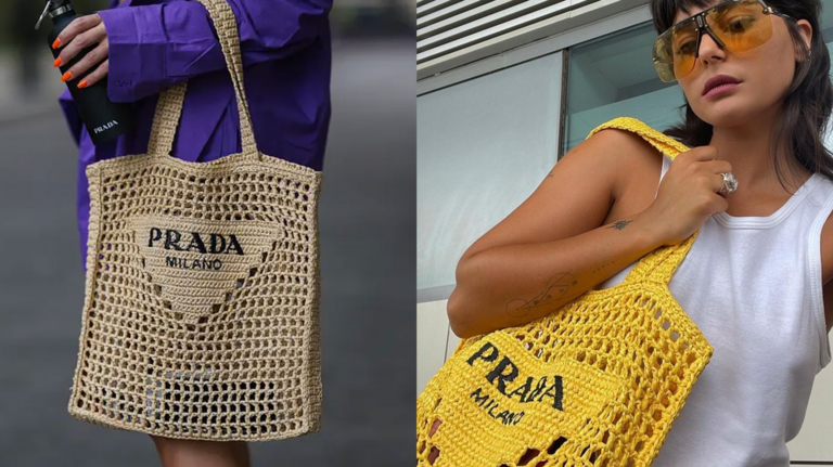Bolsa de Crochê da Prada: A Nova Queridinha das Fashionistas!