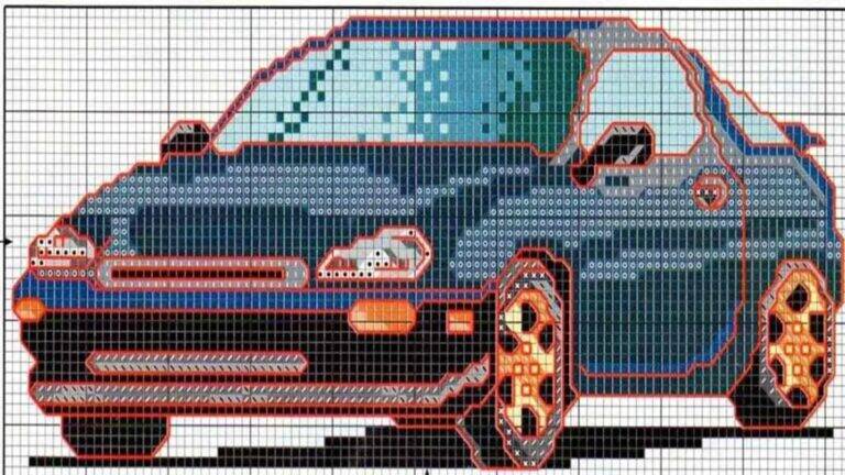 Carrinho em Ponto Cruz: Aprenda a Adicionar Em Seu Artesanato!