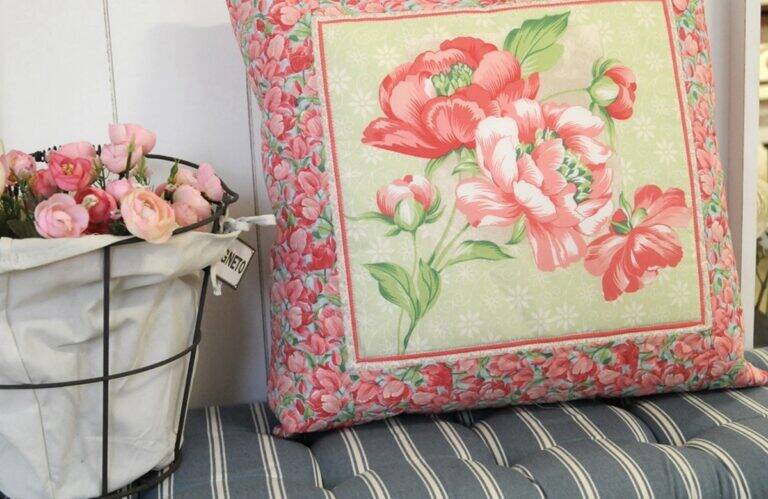 Almofada Candy em Patchwork: Aprenda a Fazer Passo a Passo