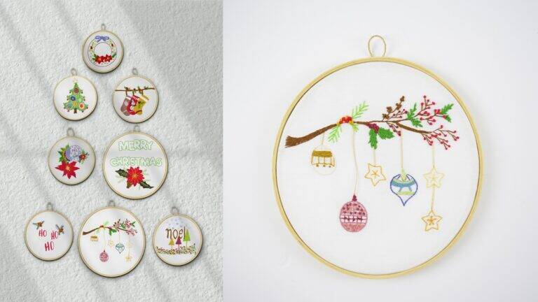 Árvore de Natal em Bastidor Bordado: Guia Completo!