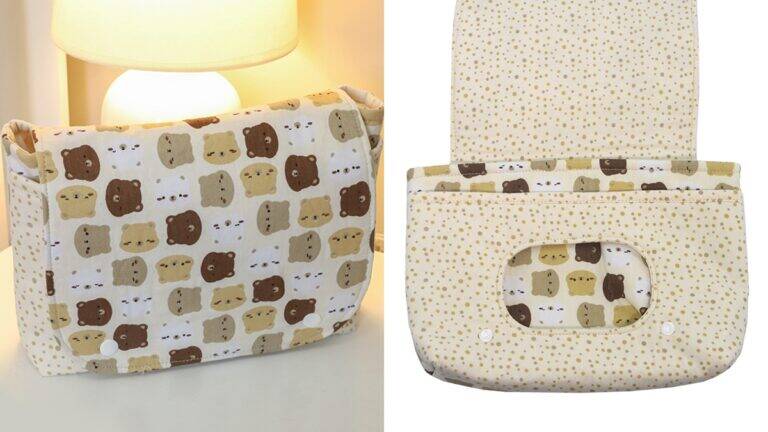 Como Fazer um Lindo Estojo Higiene Baby em Patchwork?