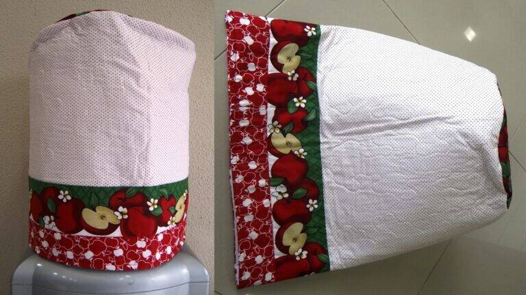 Capa de Galão em Patchwork: Aprenda a Fazer a Sua!