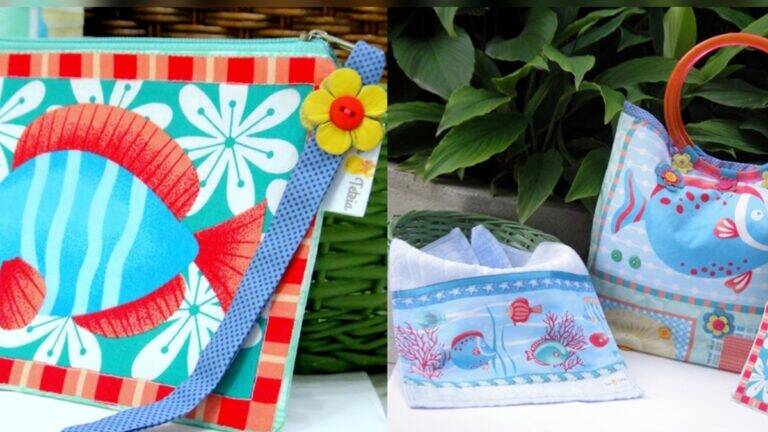 Necessaire – Kit Fundo do Mar em Patchwork: Complete seu Kit!