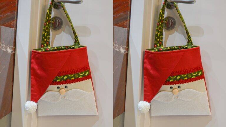 Sacola de Papai Noel: Aprenda a Fazer a Sua com Esse Guia!