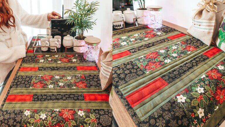 Trilho Floral Natalino: Aprenda a Fazer Essa Linda Peça!