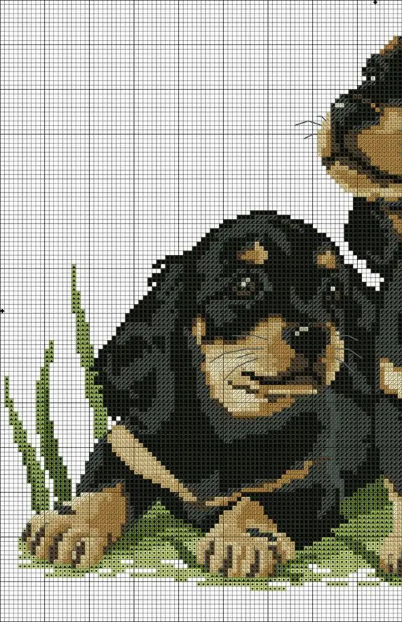 quadros de animais em ponto cruz