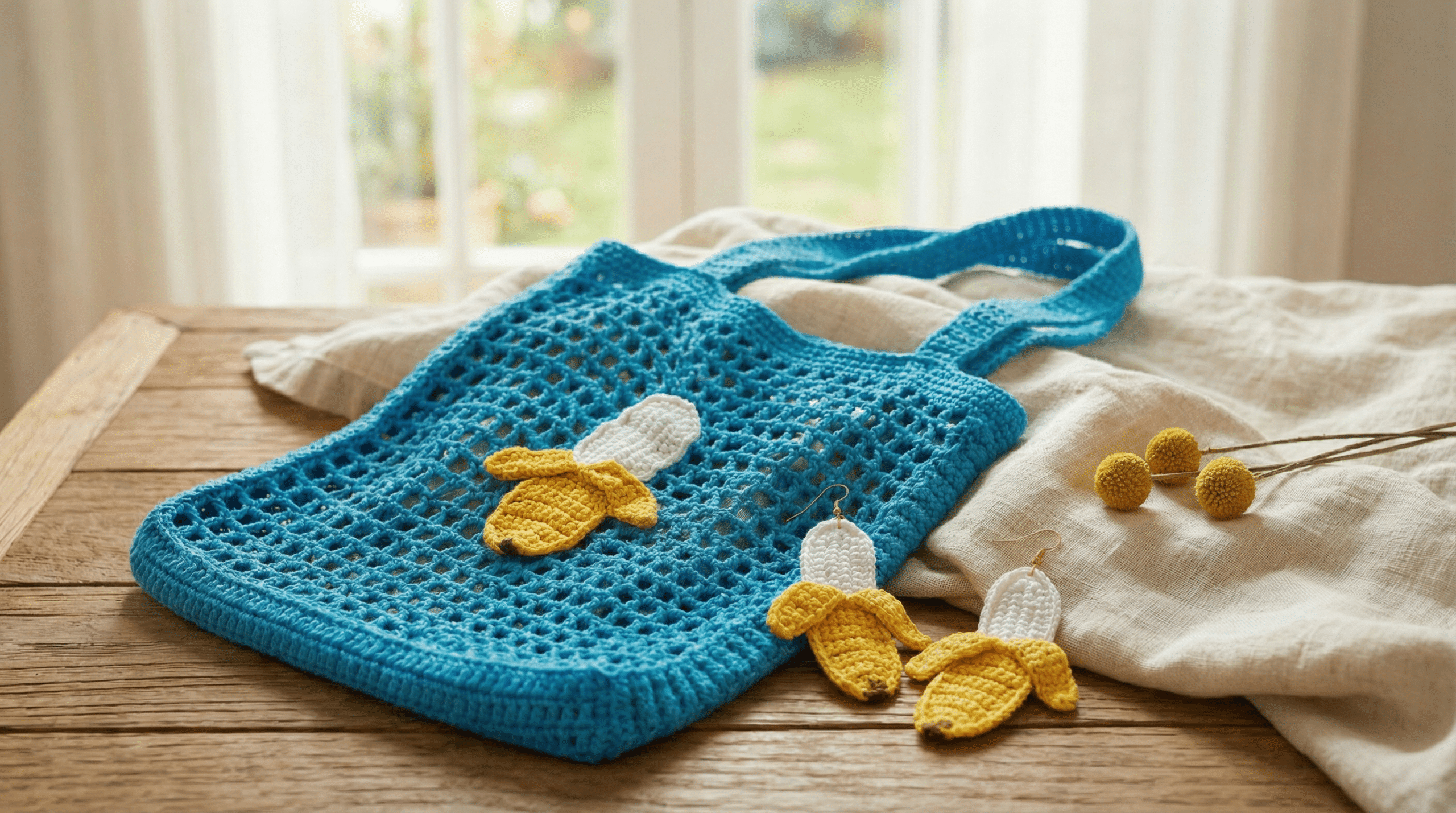 Bolsa de compras e acessórios em crochê: o guia para unir moda e consciência no dia a dia