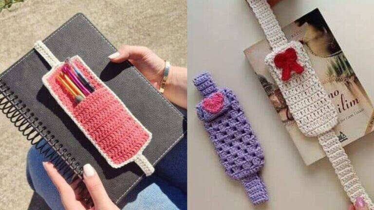 Marcadores de Página em Crochê: Arte e Funcionalidade em Ponto a Ponto