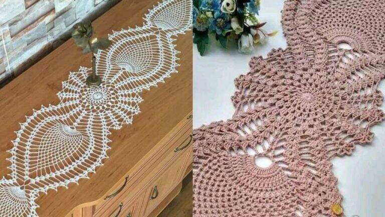 Crochê de Luxo: Caminhos de Mesa Elegantes para Transformar sua Decoração