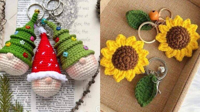 Encante com Chaveiros Amigurumi: Ideias Criativas de Crochê para Presentes Únicos!