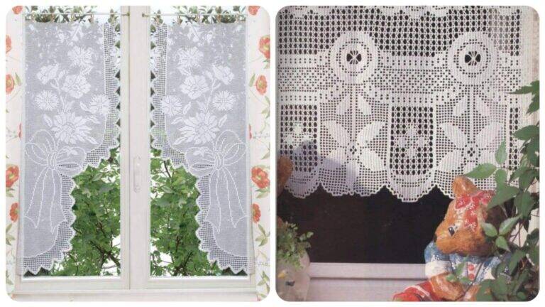 Transforme Seu Espaço: Cortinas de Crochê Filé com Gráficos e Dicas