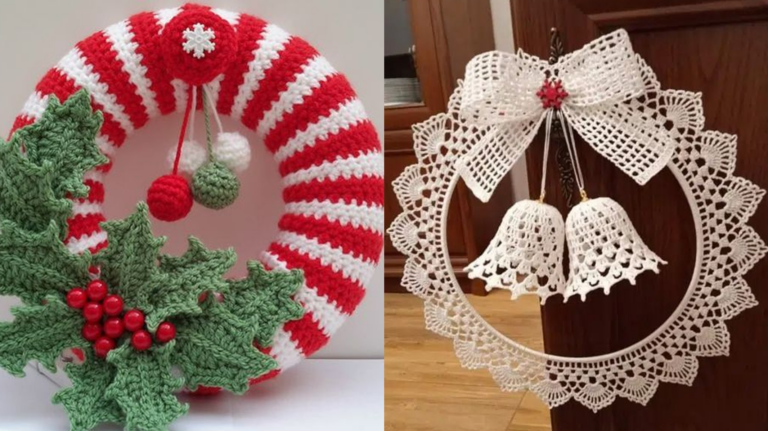 Guirlandas de Natal em Crochê: Um Guia Completo para Criar Peças Encantadoras