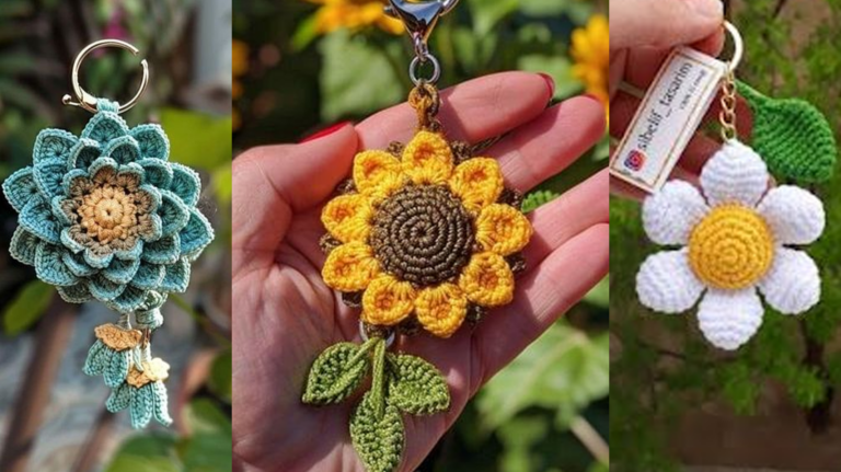 Chaveiros de Crochê: Um dos Projetos de Crochê Simples Mais Lucrativos
