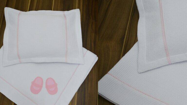 Manta Infantil e Capa de Travesseiro em Patchwork!