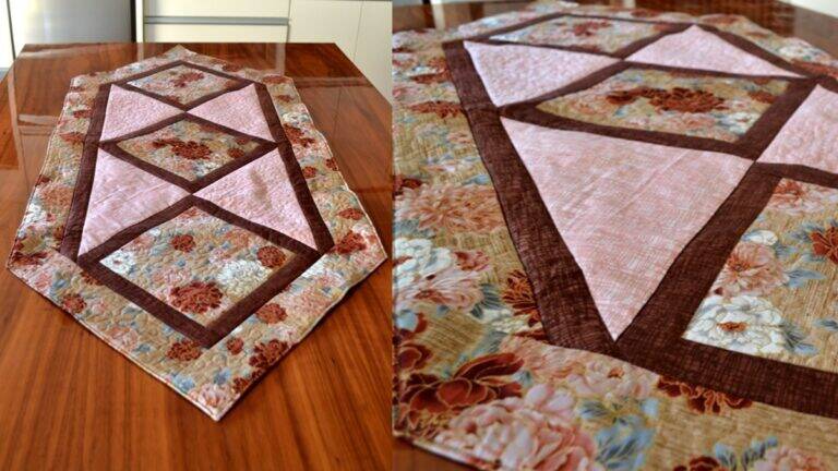 Trilho de Mesa em Patchwork: Decore Sua Casa Com Artesanato!