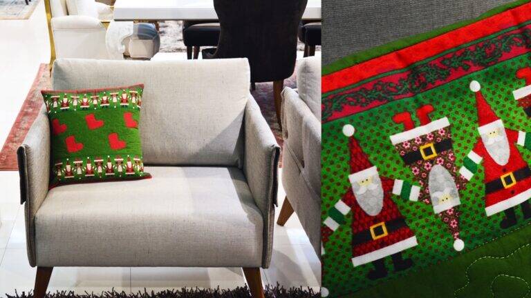 Almofada de Natal em Patchwork: Aprenda a Fazer as Suas!