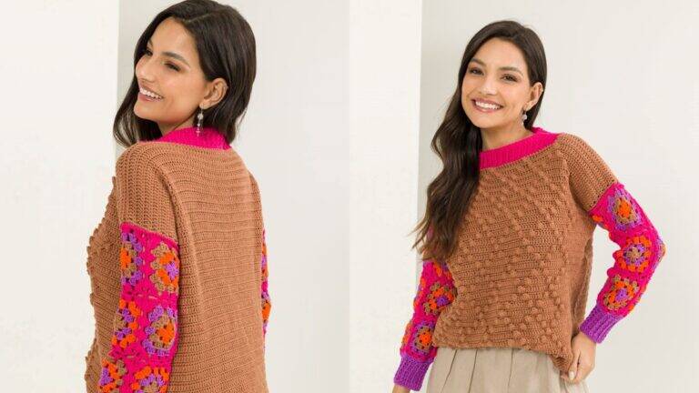 Blusa de Crochê Flores: Aprenda a Fazer a Sua!