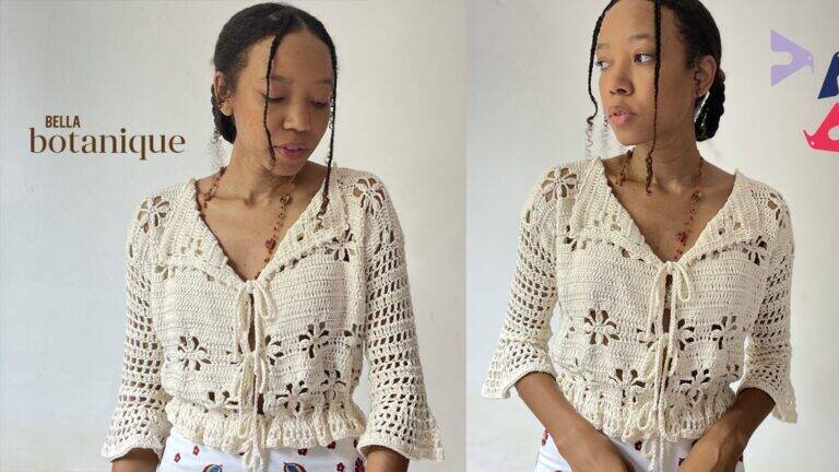 Blusa de Crochê Florzinha: Aprenda a Fazer a Sua Linda Blusa!