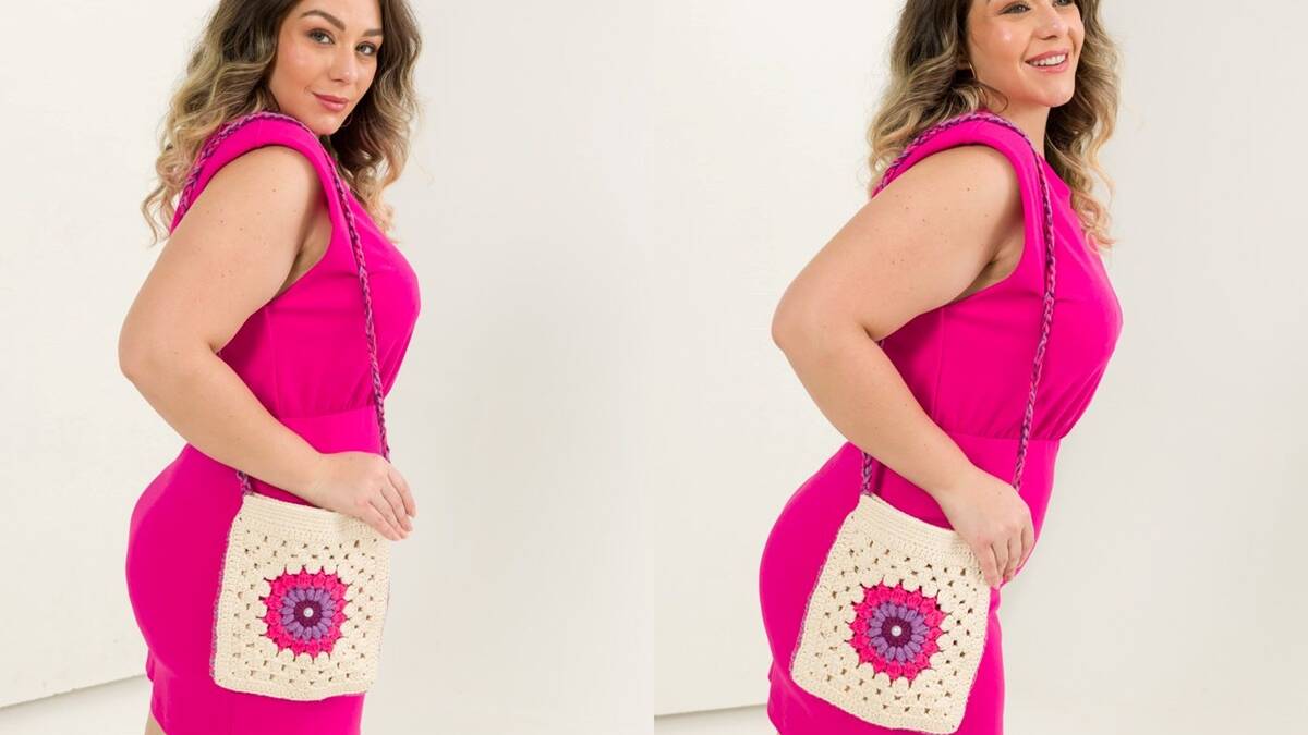 bolsa de crochê