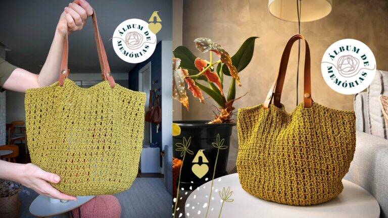 Bolsas de Crochê: Aprenda a Fazer a Bolsa Ubatuba com Guia!