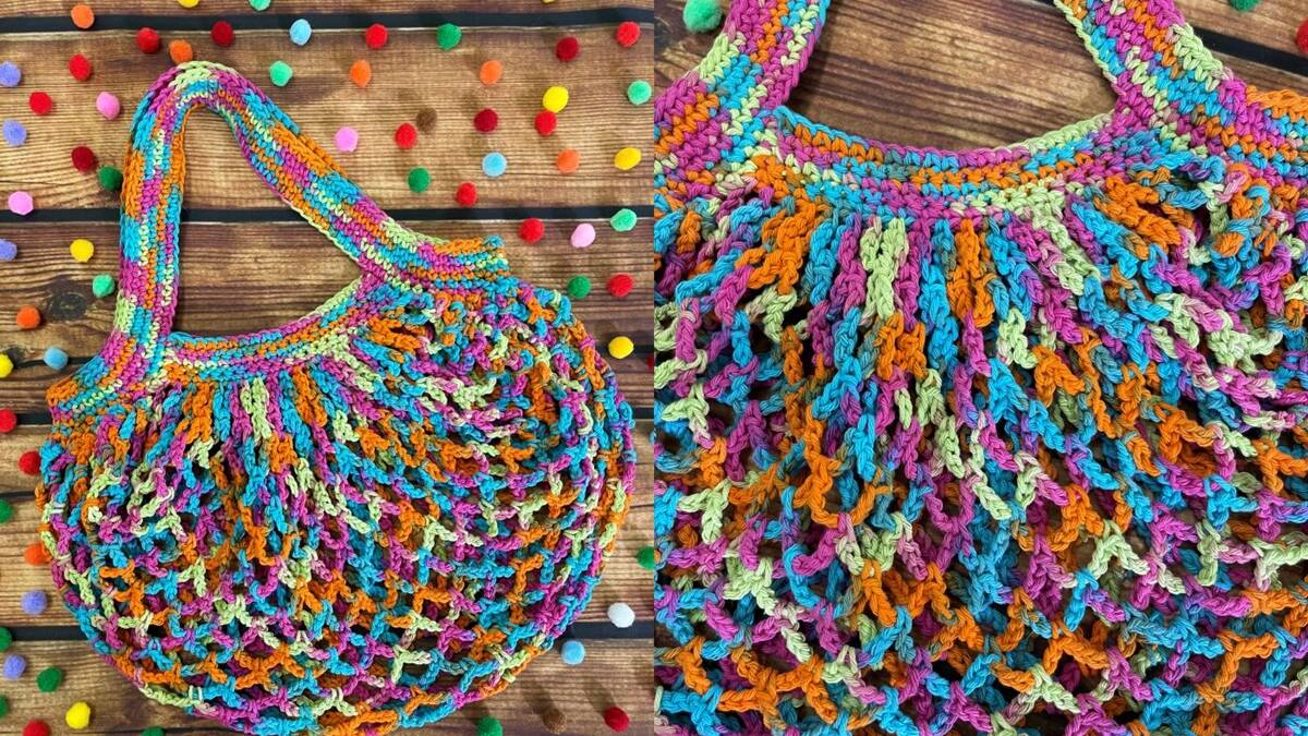 bolsa de crochê
