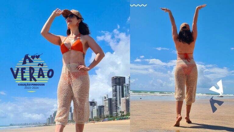 Calça em Crochê: Uma Calça Linda Para Dias de Praia!