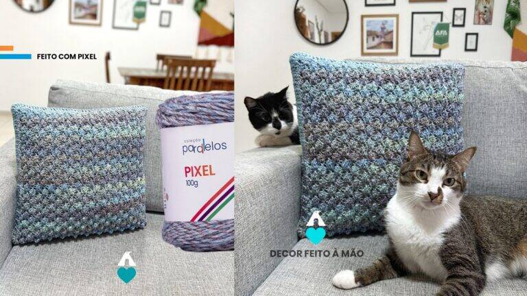 Capa de Almofada de Crochê: Decore Sua Casa Com Crochê!