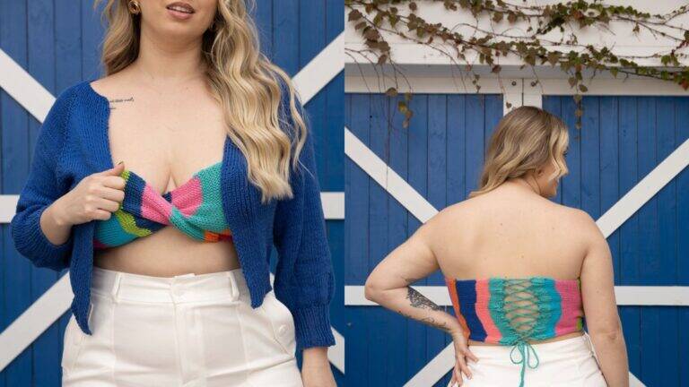 Conjunto de Crochê Alegra: Peças Lindas e Fáceis de Fazer!