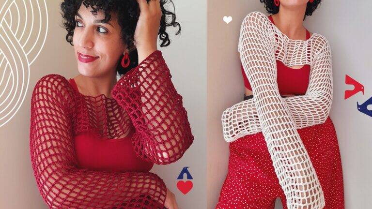 Cropped em Crochê: Uma Peça Linda, Charmosa e Fácil de Fazer!