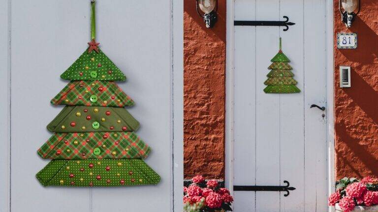 Enfeite em Patchwork: Torne Seu Natal Ainda Mais Especial!