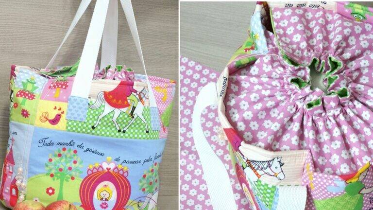 Lancheira em Patchwork: Aprenda a Fazer uma Linda Lancheira!
