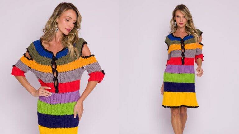 Vestido Aquarela de Crochê: Como Fazer o Seu Lindo Vestido?