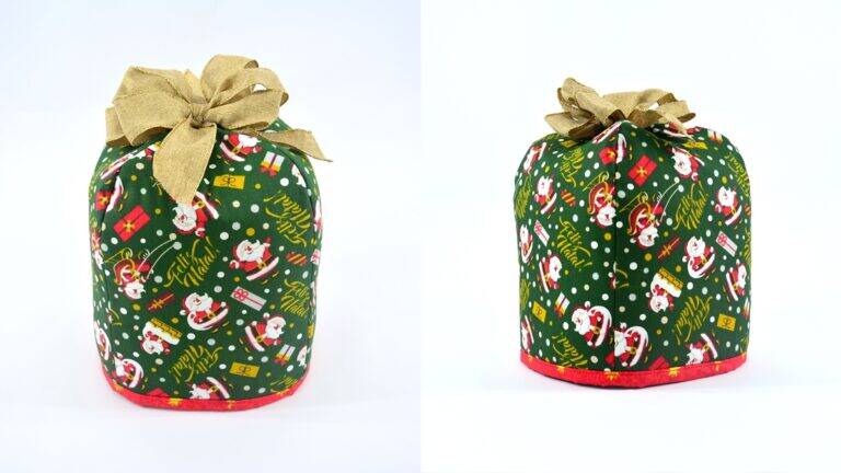 Cobre Panetone em Patchwork: Aprenda a Fazer o Seu!