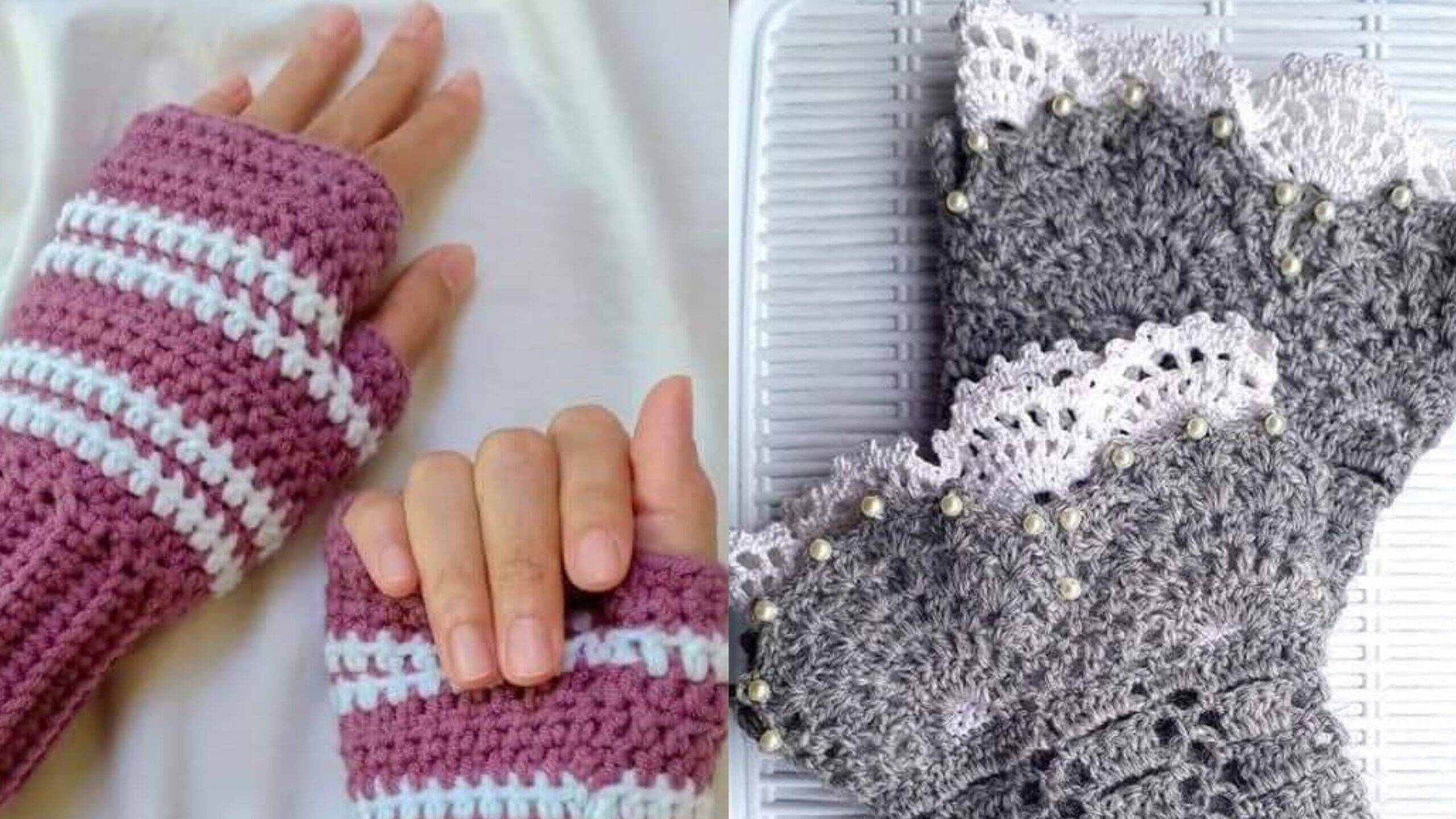 Como Fazer Luvas Sem Dedos de Crochê: Tutorial Completo para Iniciantes