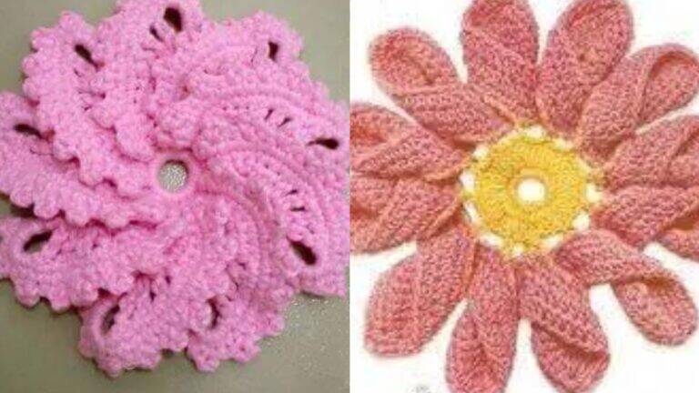Flores de Crochê: Transforme Seus Projetos com Delicadeza e Criatividade