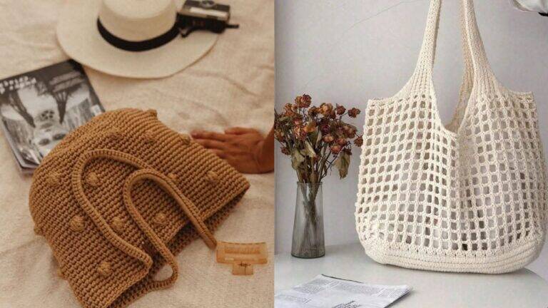 Bolsas de Praia em Crochê: Estilo Artesanal para o Verão