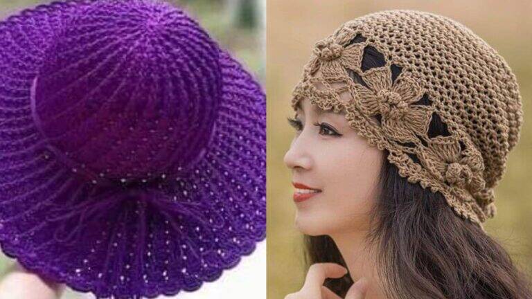 Como Fazer Chapéus e Gorros de Crochê: Técnicas e Modelos