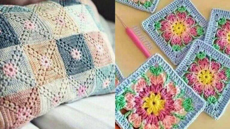 Squares de Crochê: Transforme Cada Quadrado em Uma Obra Criativa e Versátil