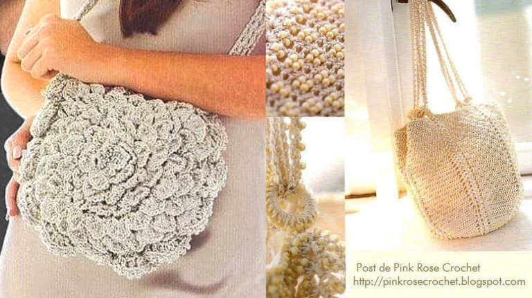 Bolsas de Crochê Simples e Lindas: Beleza e Funcionalidade com Gráficos!