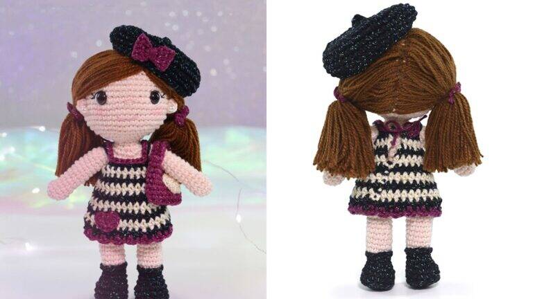 Amigurumi da Boneca Emma: Um Presente Fofo e Delicado!