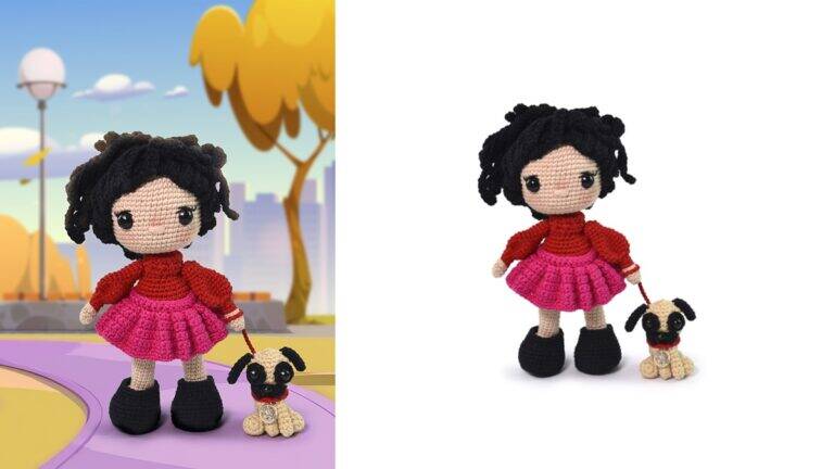 Amigurumi da Boneca Julia: Um Projeto Lindo e Muito Fofo!