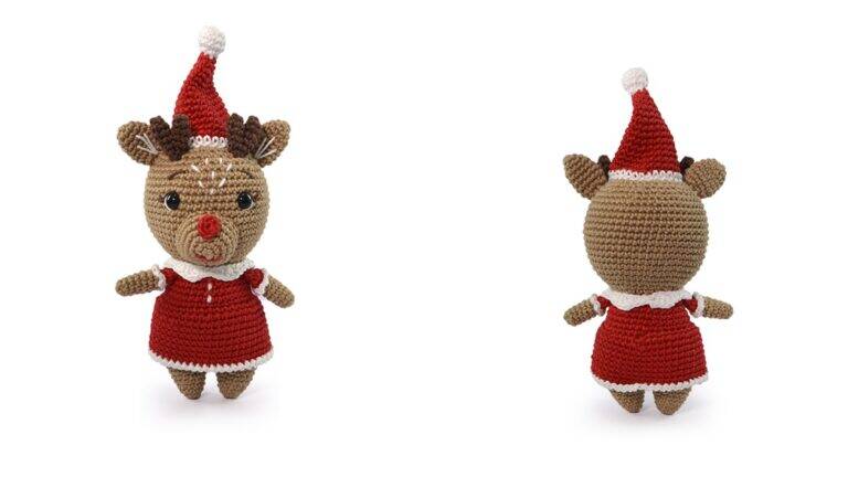 Amigurumi de Rena: Aumente Sua Coleção para o Natal!